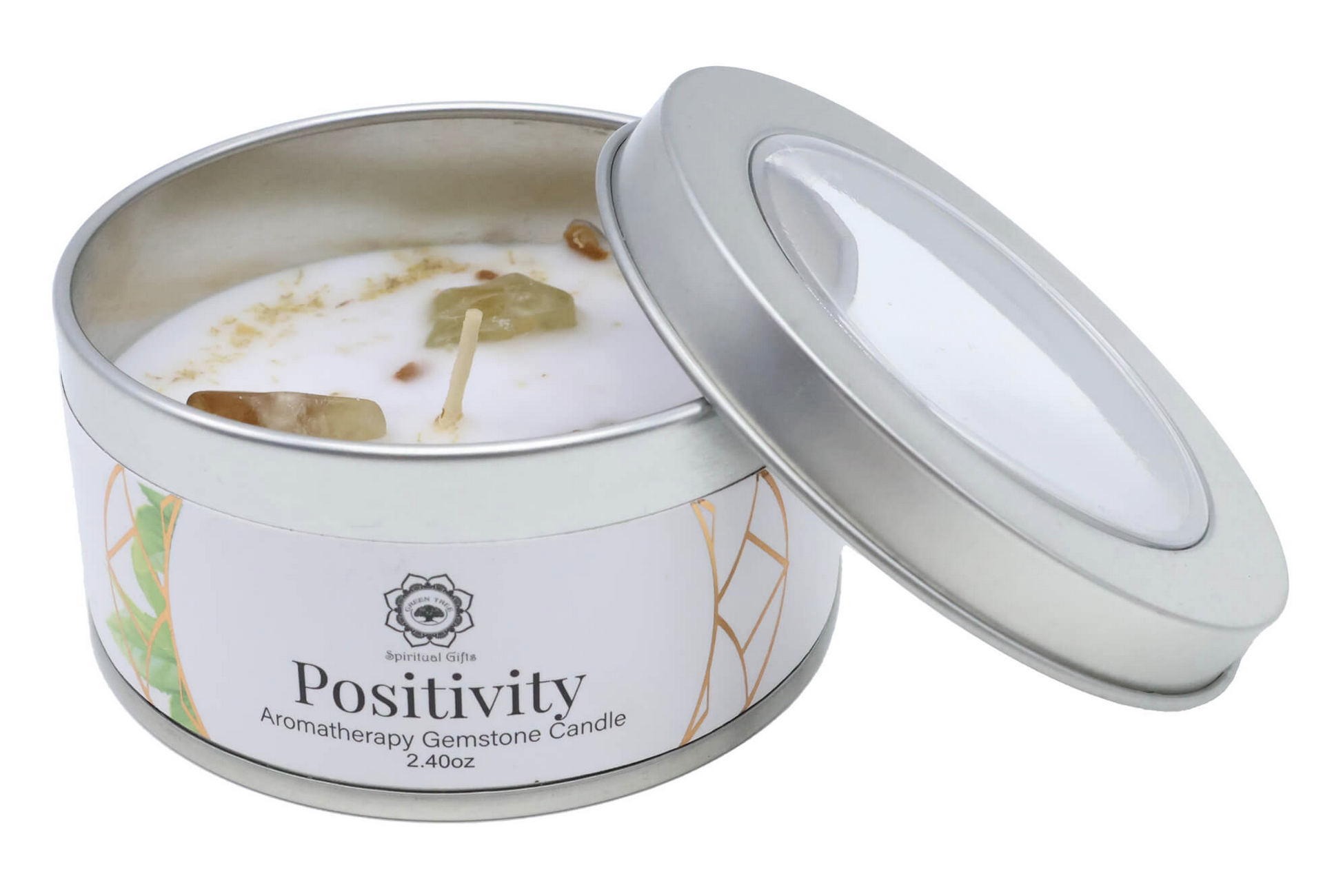 Bougie POSITIVITY GREEN TEA - Petit format
