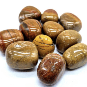 Pierre roulée de Jaspe Mookaïte