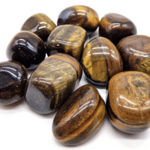 Pierre roulée d’œil de tigre