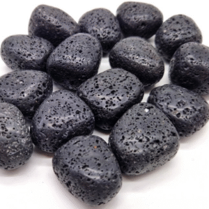 Pierre roulée de Pierre de lave