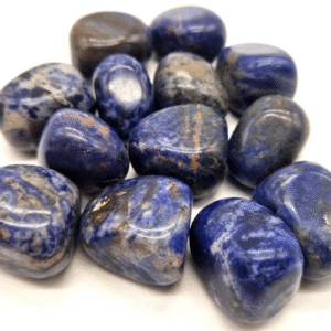 Pierre roulée de Sodalite